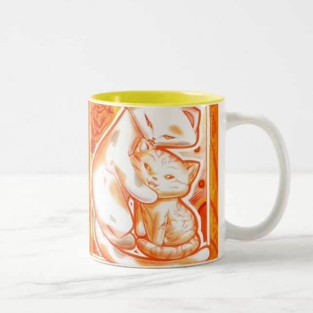 Orange Mother's Day Mug (Right)