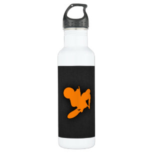 Orange Motocross 710 Ml Water Bottle