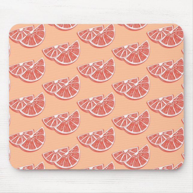 Orange Mouse Mat (Front)