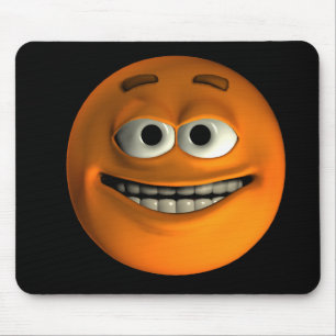 Orange Mouse Mat