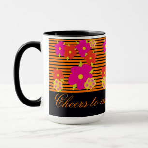 Orange Mug Cheers To An Amazing Day