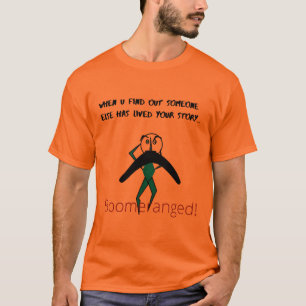 Orange 'My Story' Tee Boomeranged