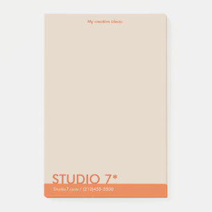 Orange - Natural Series Post-it Notes