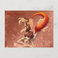 Orange Nix Postcard