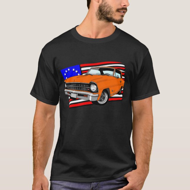 Orange Nova 1966-1967 T-Shirt (Front)