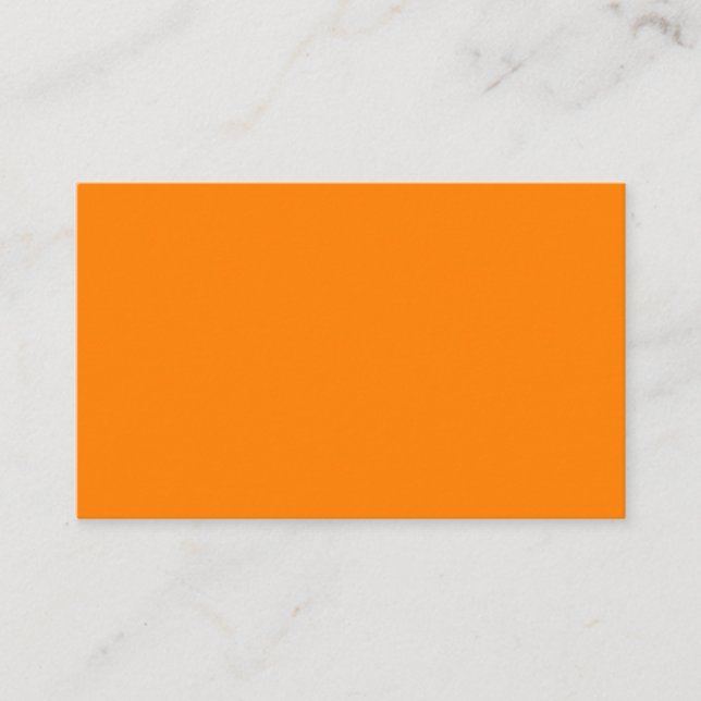 Orange Oceania Business Card (Front)