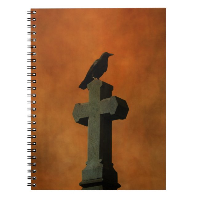 Orange Of Halloween Notebook (Front)