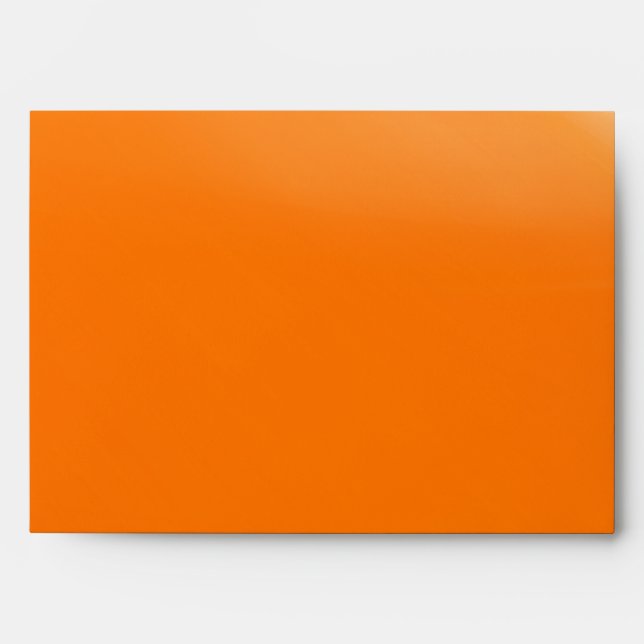 Orange Ombre envelope (Front)
