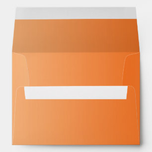 Orange Ombre Envelope