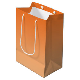 Orange Ombre Medium Gift Bag