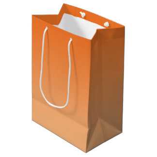 Orange Ombre Medium Gift Bag