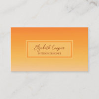 Orange Ombre Sunset