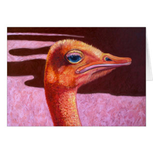 Orange Ostrich