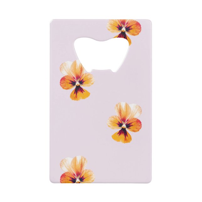 orange pansies (Front)