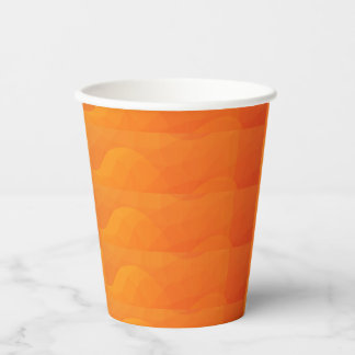 Orange Paper Cups