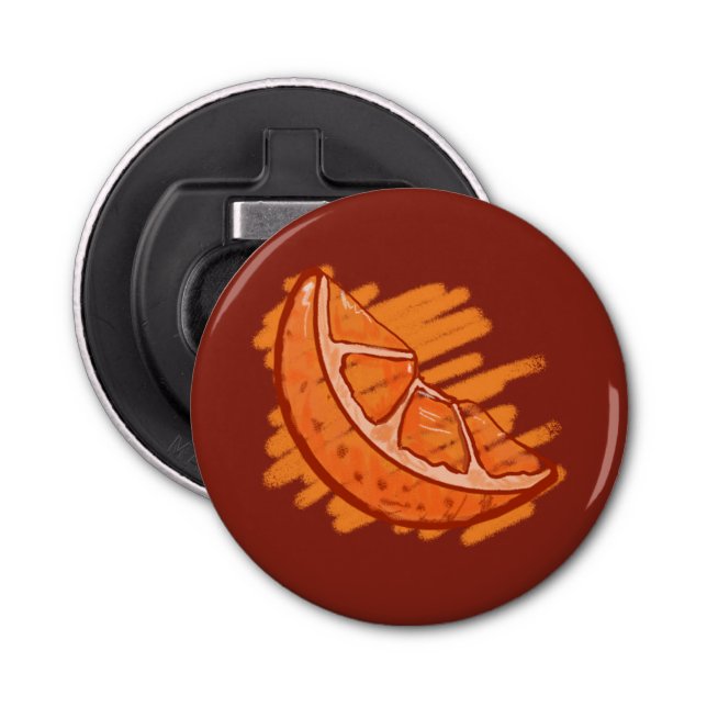 Orange Party Suppiies Bottle Opener (Front)