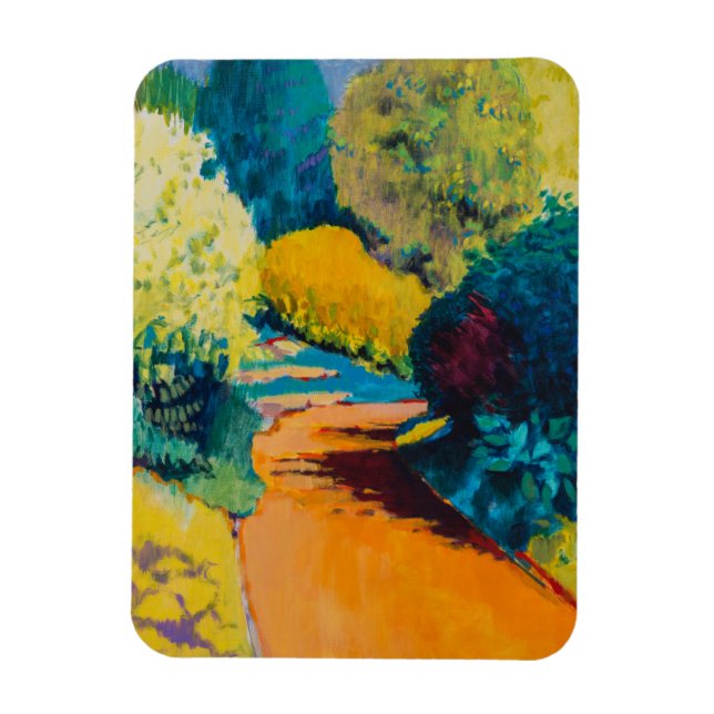 Orange Path Magnet (Vertical)