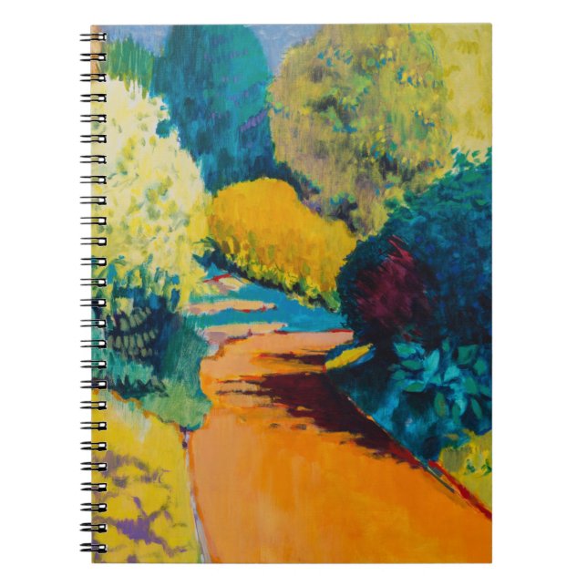 Orange Path Notebook (Front)