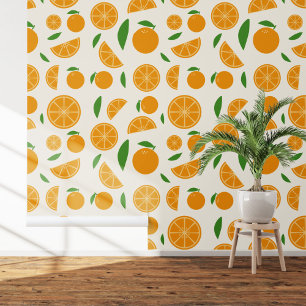 Orange Pattern Wallpaper