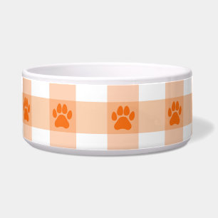 Orange Paw Print Pattern – Cute Pet Lover Design