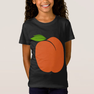 Orange Peach Funny Fruit Halloween Costume T-Shirt