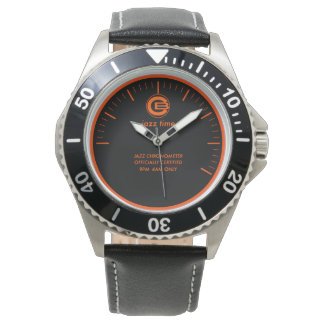 Orange peel Diver jazz watch 