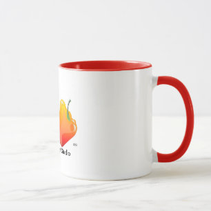 Orange Peppers Mug