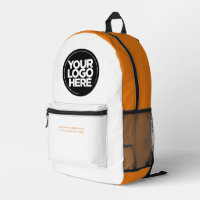 Orange | Personalised Corporate Logo and Text