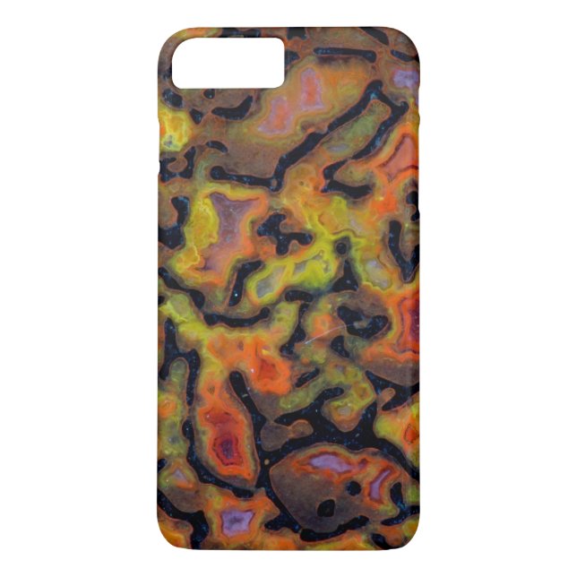 Orange Petrified Dinosaur Bone Case-Mate iPhone Case (Back)
