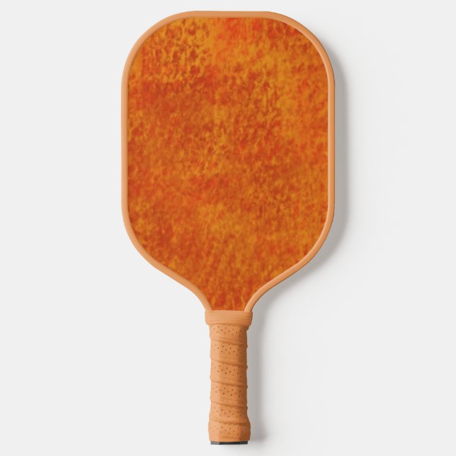 Orange Pickleball Paddle (Front)