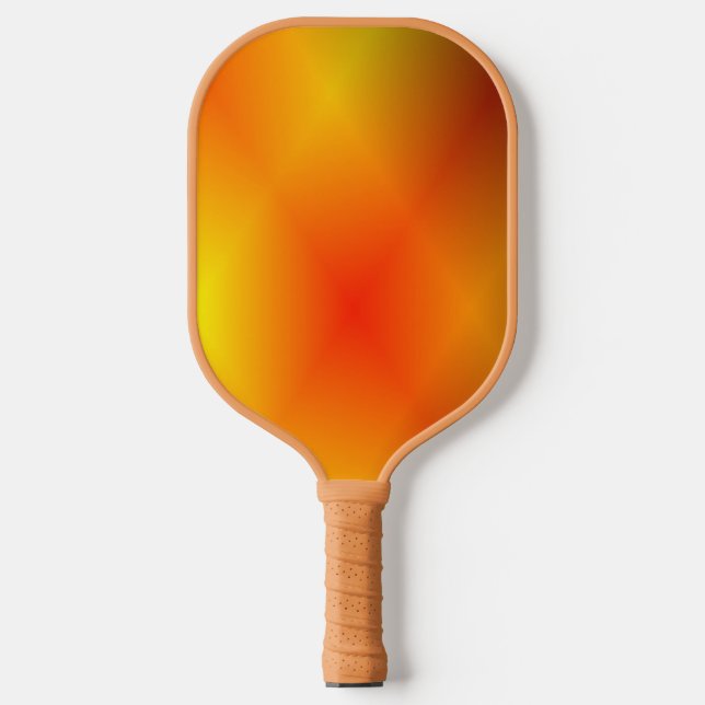 Orange Pickleball Paddle (Front)