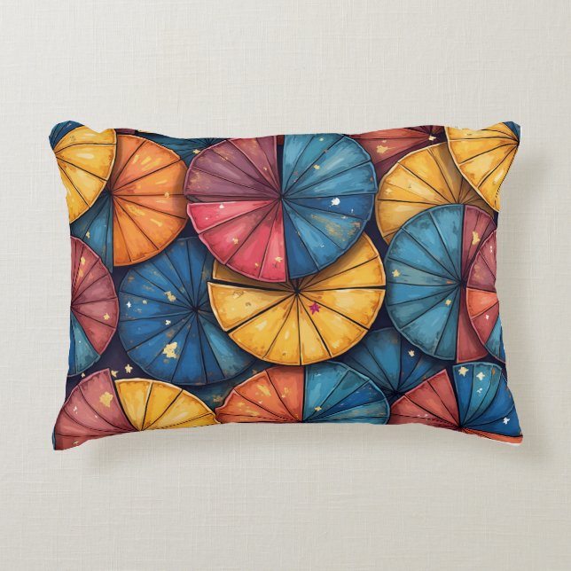 Orange pillow cushion (Front)