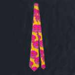 Orange Pink Floral Rose Flower Pattern Gift Favour Tie<br><div class="desc">Designed with cool orange pink floral patterns that makes a great gift or party favour for birthdays,  weddings,  wedding anniversary or any events or celebrations!</div>