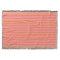 Orange Pink Summer Mood Lines Throw Blanket