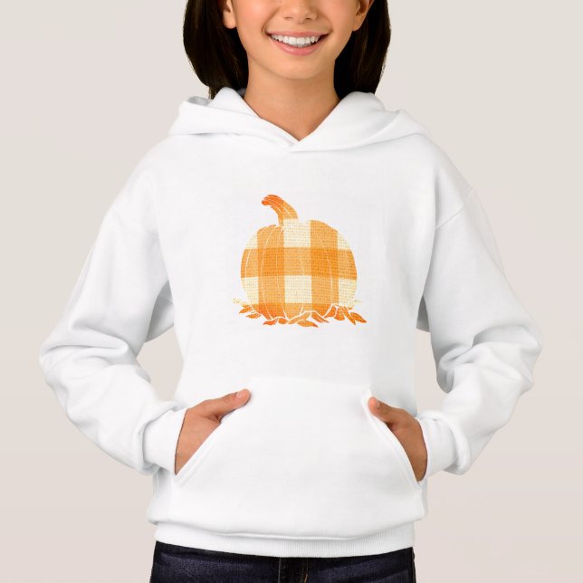 Orange plaid pumpkin (Front)