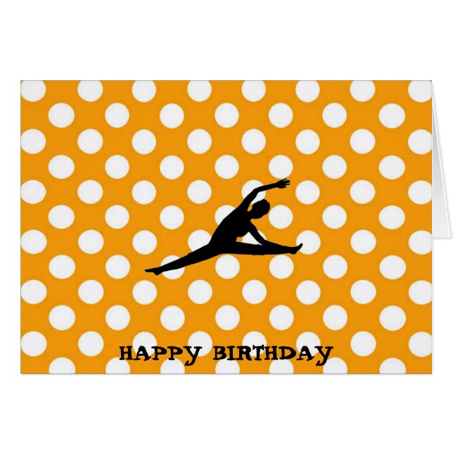 Orange Polka Dot (Front Horizontal)