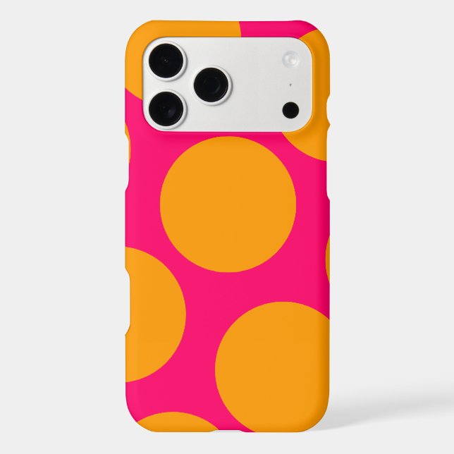 Orange Polka Dot Case-Mate Case (Back)