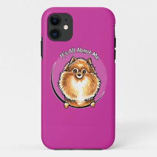 Orange Pomeranian IAAM iPhone 11 Case