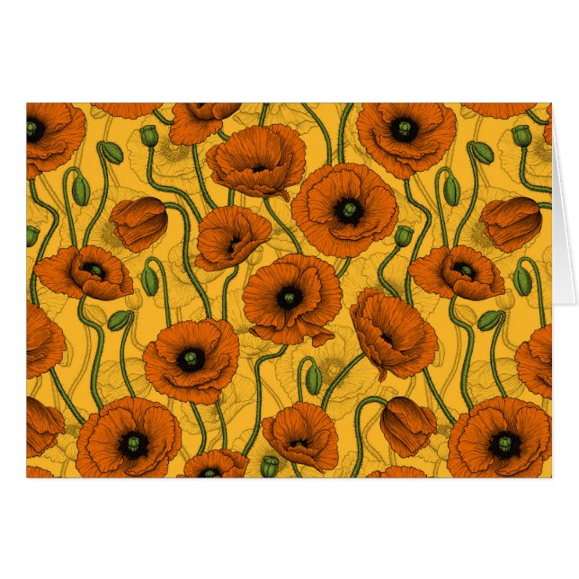 Orange Poppies (Front Horizontal)