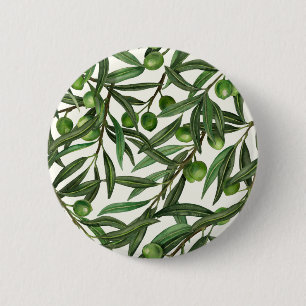 Orange Poppies 6 Cm Round Badge
