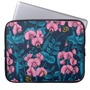 Orange Poppies Laptop Sleeve