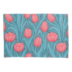 Orange Poppies Pillowcase