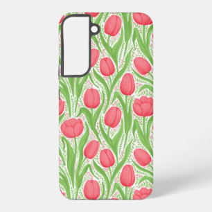 Orange Poppies Samsung Galaxy Case