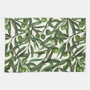 Orange Poppies Tea Towel