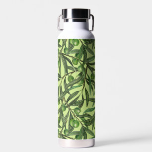 Orange Poppies Water Bottle
