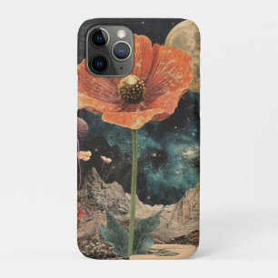 Orange Poppy Under Moonlight iPhone 11 Pro Case