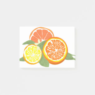 orange post-it notes