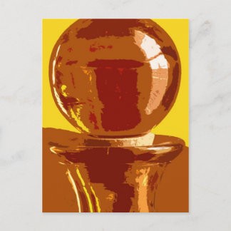 orange postcard