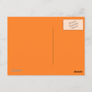 Orange Postcard
