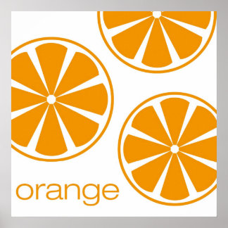orange poster